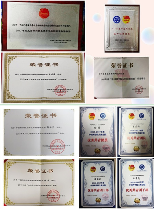 获奖证书集锦